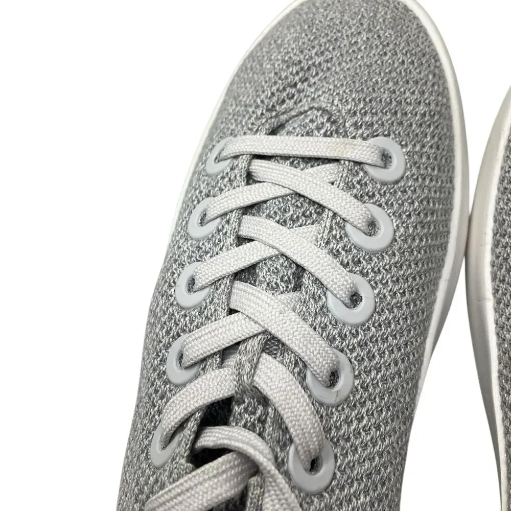 Allbirds Sneakers Mens 10 Gray Tree Piper Shoes Knit‎ Lightweight Lace Up Casual